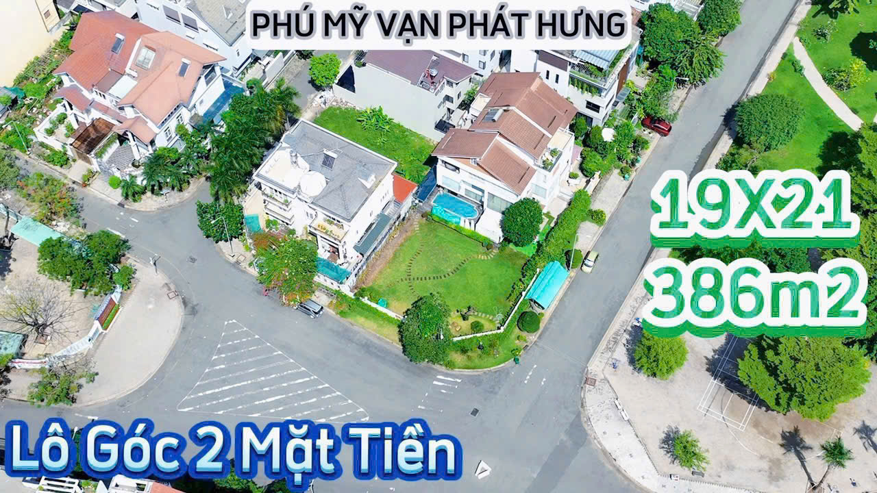 Bán Đất Biệt Thự E26 Phú Mỹ Vạn Phát Hưng Q7 Góc 2MT